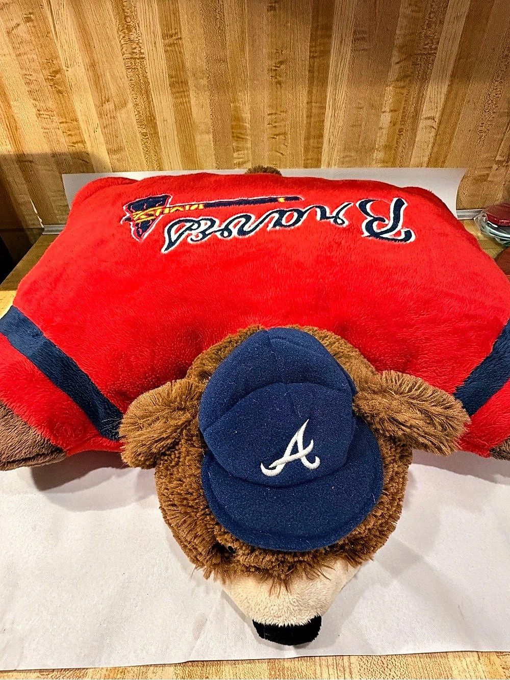 2009 19My Pillow Pets Atlanta Braves Pillow Pet Plush Pillow Pet